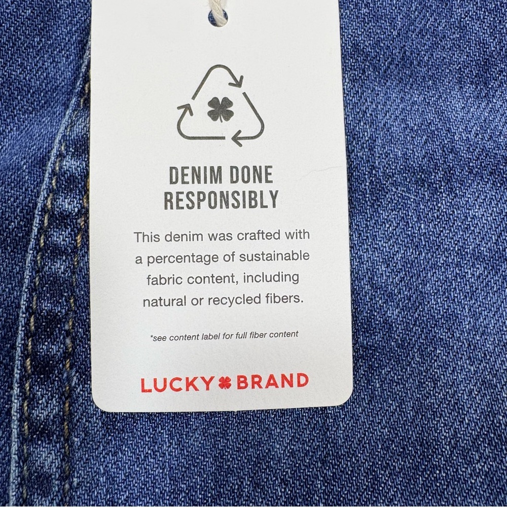 Lucky Brand Blue Wide Leg Flare Jeans - Picture 9 of 15
